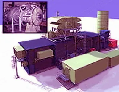 Siemens, SGT-800, 2013, 47.5MW, 50/60Hz, Natural Gas/Diesel, Simple Cycle Gas Turbine