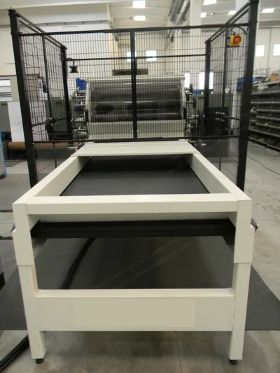 NovaStar, Lab Carding Machine, 1000mm, 3 Sets of Workers and Strippers, Randomizing Rolls