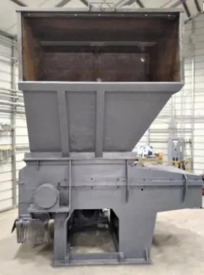 Vecoplan, RG52/100 SPK, Single Shaft Shredder, 100 HP, 52x58 inch Feed Opening