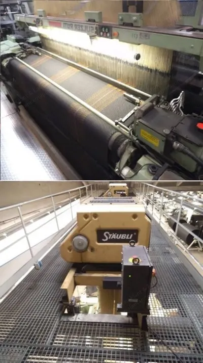 Sulzer, G 6200, 1995, 1900mm, Staubli CX 860 Jacquard, 1344 Hooks, with Gantry
