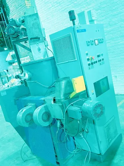 Erema, KAG 605, Edge Trim Plastic Recycling Line, 30-100 kg/hr, 50mm Extruder