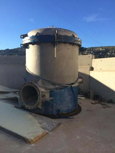 Lamort-Licar, SPH-12, Vertical Screen, Capacity 250 to 280 TPD, Basket Holes 1.8mm