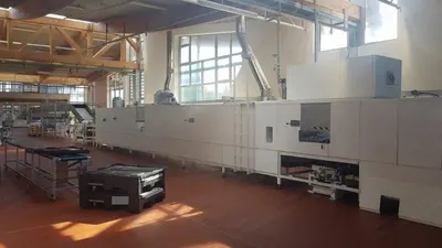 Hecrona, Stahlbandofen 1000/16, 2002, Swiss Rolls Plant, 1000mm Working Width, 16m Bakeroom Length