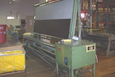 Rewind Inspection Machine, 120 Inch, Automatic Edge Control, Lighted Back-Board