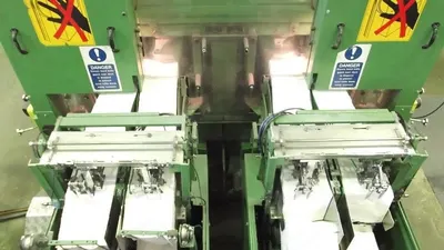 Hobema, Type 14, 1989, 400x400mm, 4 Lane, with Embossing, Senning Wrapper