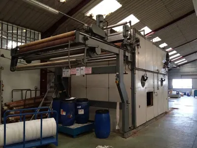 Arioli Steamer, 1989, 2200mm Working Width, 200m Cloth Capacity, Steam Heated