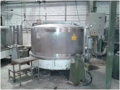Cavisa, CCM2-UV-1500/700, Centrifugal Extractors, 200kg Capacity, 1510mm Diameter, 830 RPM