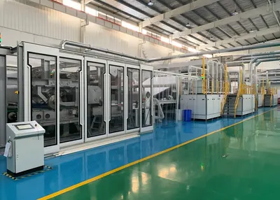 NovaStar, Used Wet Wipes Production Line, 2019, 3300mm Fabric Width, 30 to 100 GSM, 800 to 1600 kg/h