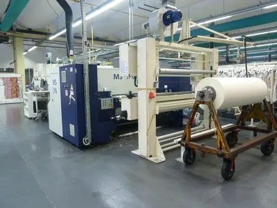 MS, JP6, 2011, Inkjet Printing Machine, 1600mm Working Width, 8 Kyocera Print Heads, Gas Heated Dryer