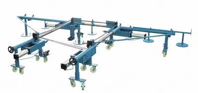 NovaStar, WB111, Pneumatic Frame Bending Machine, 500 pcs/h, 3-5mm Wire, 6500x2700x820mm