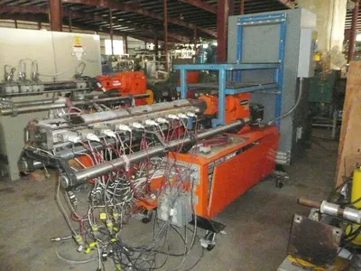 Leistritz, LSM 34 GL, 1989, Co-Rotating Twin Screw Extruder, 34mm, 15HP, 42/1 L/D