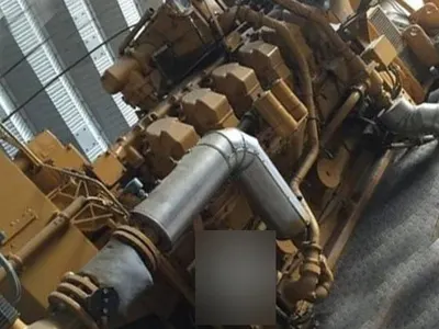 Caterpillar, 3512, 50 Hz, 400/231V, Natural Gas Generator Set