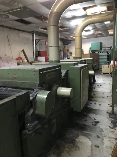 Laroche, Tearing Line, 1996, 1500mm Working Width, 4 Drums, 2000 kg/h Capacity