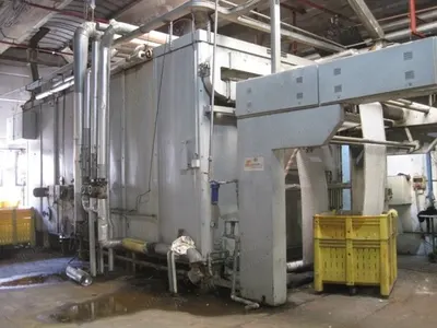 Salvade, Loop Steamer, 1991, 2200mm Width, 200m Content, Thermo Oil Heated