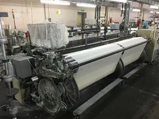 Picanol, Omni Plus 4-R-340, 2002, Airjet Weaving Loom, 3400mm Width, 4 Colors, Staubli 2861 Dobby