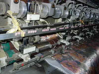 Meca, Scacco, 2001, 3200mm Width, Lock Stitch, Rotary Hook, 1000 RPM