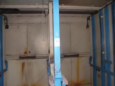 Galvanin, ERCP, 1997, Steam Cone Dryer, 8 Carts Capacity, 100C Max Temp