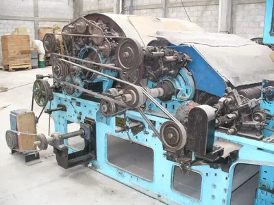 Hunter, Garnett Card, 1.50m Working Width, 1 Section, with Hunter Hopper