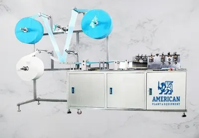 NovaStar, FM313, Face Mask Making Machine, 150 to 200 pcs/min, 3.5 kW, 3560x800x1670mm