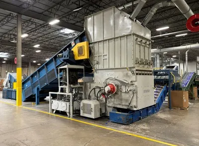 Weima, WLK18J PS, Shredder with Herbold SMS 80/120 HV7-3 Granulator