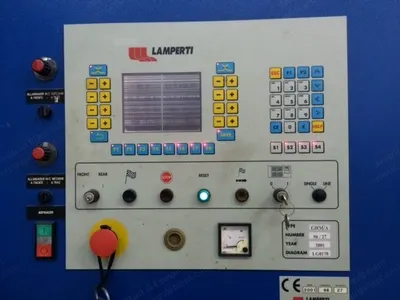 Lamperti, 2x2 Tandem Napper/Raising Machine, 3260mm Width