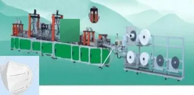 NovaStar, FM118, N95 Mask Production Line, Capacity > 40 pcs/min, 16 kW