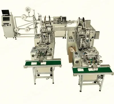 NovaStar, Automatic Mask Machine, 3-Layer Masks, 100 masks/min, 8.5 kW