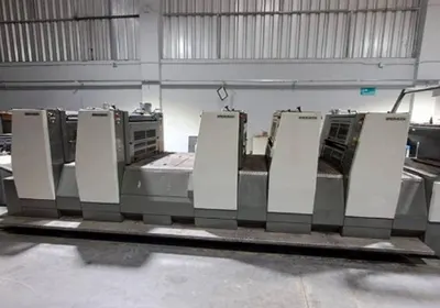 Komori, Enthrone E-529-P, 2013, 530x740mm, 5 Colors, 55 Million Impressions