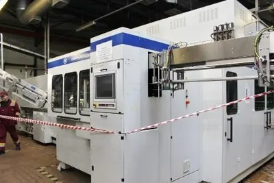 KHS, PET Bottle Filling Line, 2005, 24000 bph, Sacmi Labeler, Siemens S7 PLC