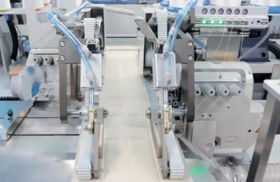 NovaStar, MB209, Mattress Border Vertical Pull Handle and Label Integrated Machine, Border Width 120-400mm, 6-10 m/min
