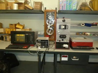 Uster, UT3, 1988, Yarn Tester, with Line Conditioner, Monitor, Keyboard, Printer