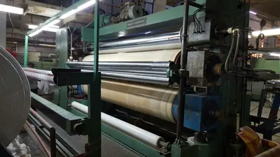 Ramisch Kleine wefers, Type I, 3200mm Working Width, 3 Rolls Calendar