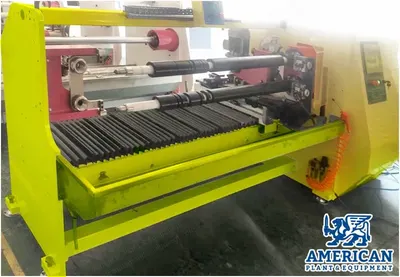 NovaStar, SR319, Automatic Tape Cutting Machine, 1700mm Shaft Width, Double Blades, Double Shafts