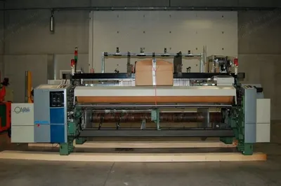 Picanol, Omniplus-F-4-P-250, 2000, Air Jet Weaving Loom, 2500mm Working Width, 4 Colors, Staubli 1661 Cam Motion