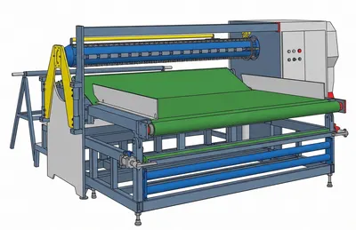 NovaStar, SB305, Pocket Spring Roll Packing Machine, with Pre-Compression Table, 2000x2000mm Capacity, 6 kW