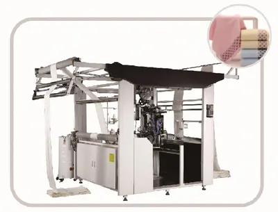 NovaStar, WM407, Fully Automatic Terry Towel Length Hemming Machine, 720 m/hr, 220-1200mm Width