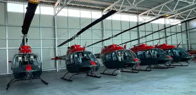 Bell, 206B-3 JetRanger III, Package of 6 Helicopters, with Spare Parts