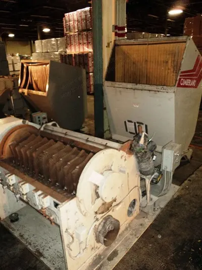 Cumberland, X1400, 2000, 1400x600mm Chamber, 5 Knife Open Rotor, 150 HP