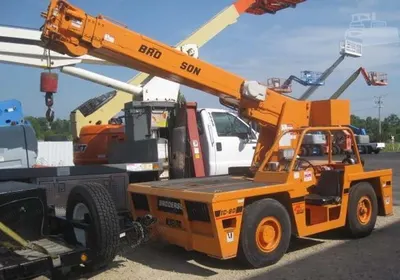 Broderson, IC80-3G, 2005, Industrial Carry Deck Crane, 9 Ton Capacity