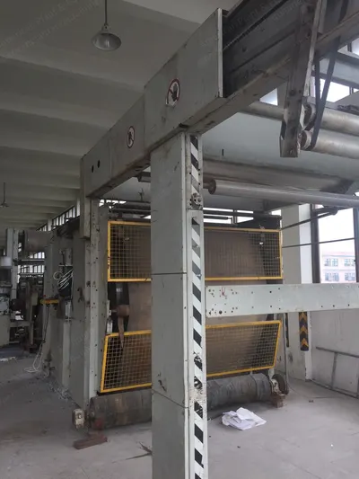 Monforts Sanforizing Machine, 2005, Working Width 1800mm, Rubber Blanket 65mm