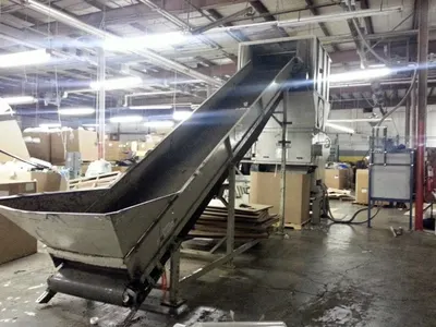 Vecoplan, RG52/100 SWU Short, 2006, 52" Width, 100 HP, 15" Rotor, with Conveyors