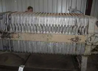 Plate & Frame Filter Press, 36x36 Inches, 30 Aluminum Plates