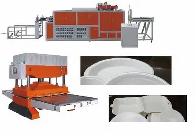 NovaStar, TH102, Polystyrene Foam Plate Forming Machine, 1000x1300mm Max Forming Area, 90 kW