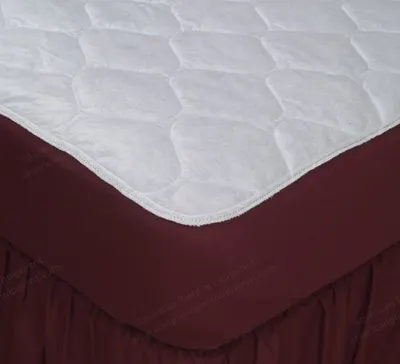 Style 2, Fitted Pad, Polyester/Cotton, Quilted Single Onion Pattern, 3.5 oz/sq yd
