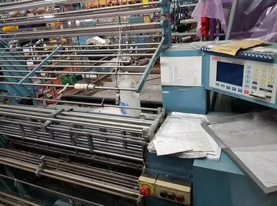 Comez, Decortronic 1000/EL, 2005, Crochet Machine, Gauge 10, 1000mm Operating Width, 10 Weft Bars