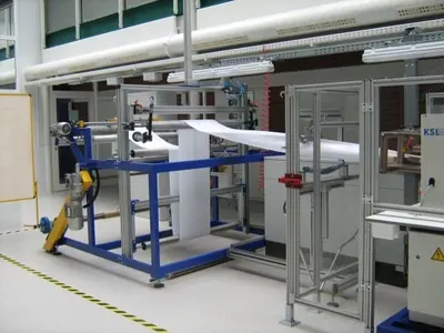 Klaus Wagner, Filter Bag Continuous Welding Machine, 2007, Max. Tube Diameter 190mm, 20 m/min, 6100x2500x3000mm