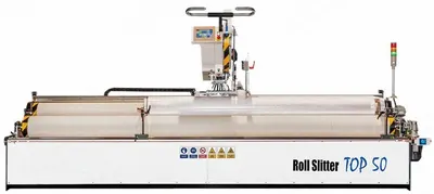 Ribamatic, Top50, Roll Slitter, 3000mm Max Roll Width, 550mm Max Roll Diameter