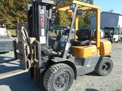 TCM, FHG36N2, 2002, 8000 lbs Capacity, 171 in Lift Height, LP Gas, Rotator