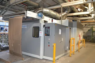 Pentek, Energy XL, 2008, Drying, Finishing, and Tumbling Machine, Model TAV 2000, with Suction
