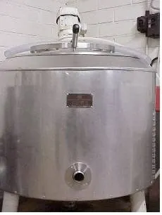APV, Ice Cream Production Line, Capacity 6000 pcs/h, 2000 L/h Pasteurizer